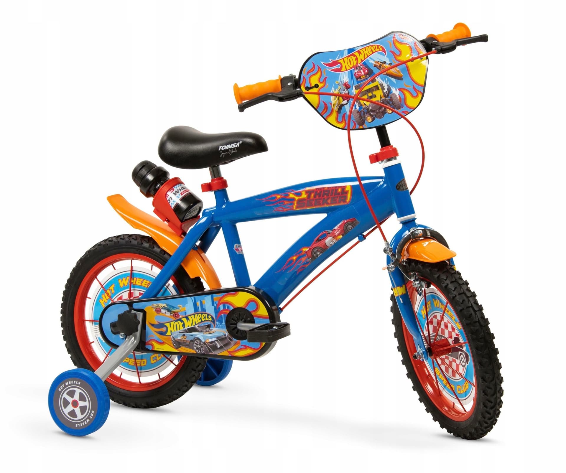 Rower dziecięcy 14 cali HOT WHEELS TOIMSA