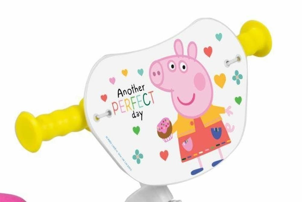 Rowerek biegowy 10 cali Świnka Peppa zielony