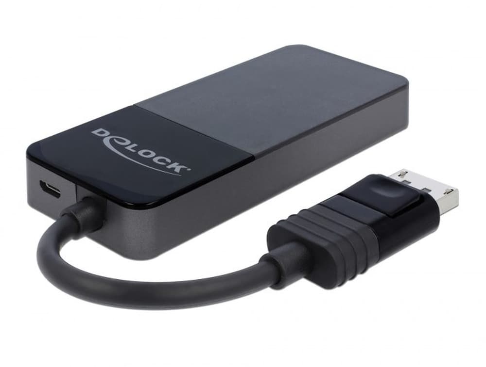 Rozdzielacz Delock DisplayPort 1.4 1xDP wejście / 3xDP wyjście
