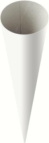Rożek tyta pierwszoklasisty biały 70 cm Brunnen