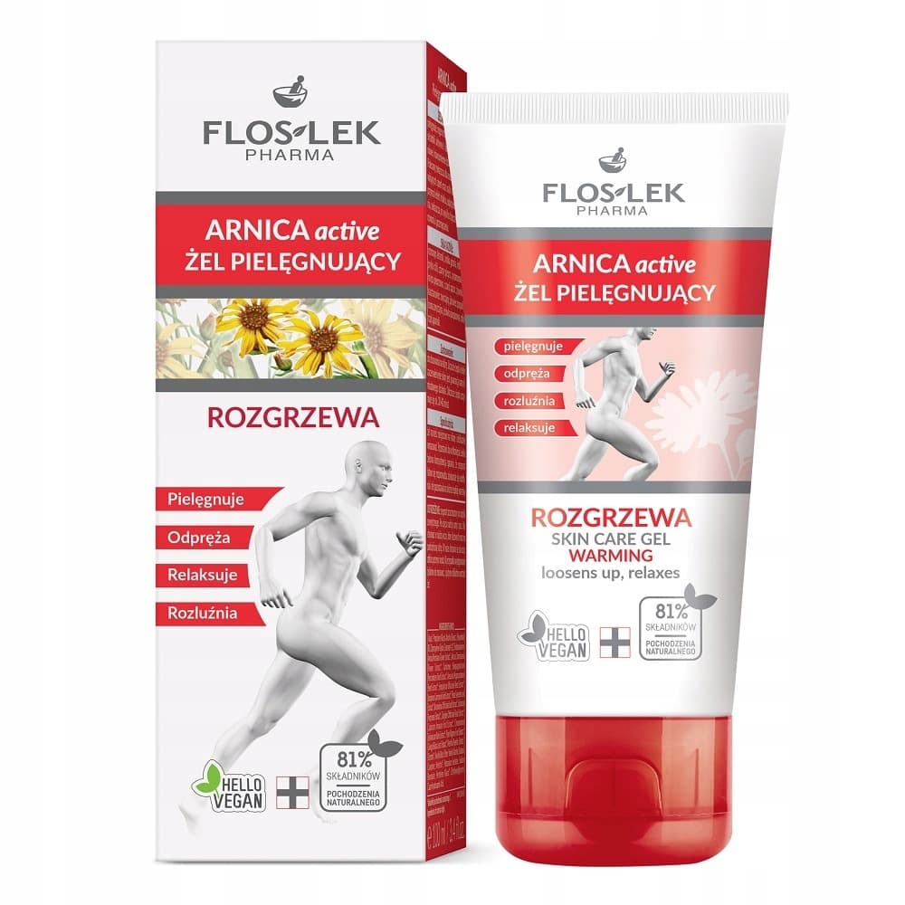 R- Rozgrzewający żel z arniką Active Plast