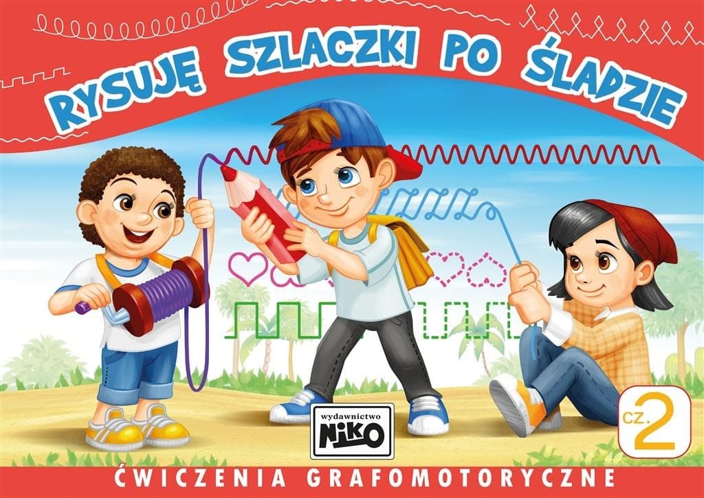 Rysuję szlaczki Część 2 - Ćwiczenia dla dzieci NIKO