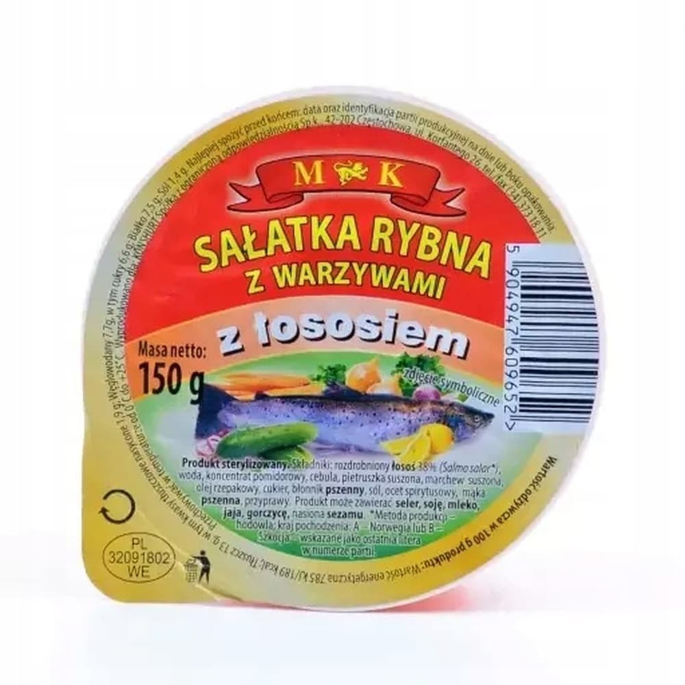 Norso Sałatka krewetkowa koktajlowa 125 g