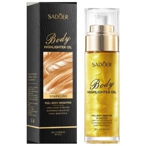 SADOER Rozświetlacz do ciała Gold 85 ml