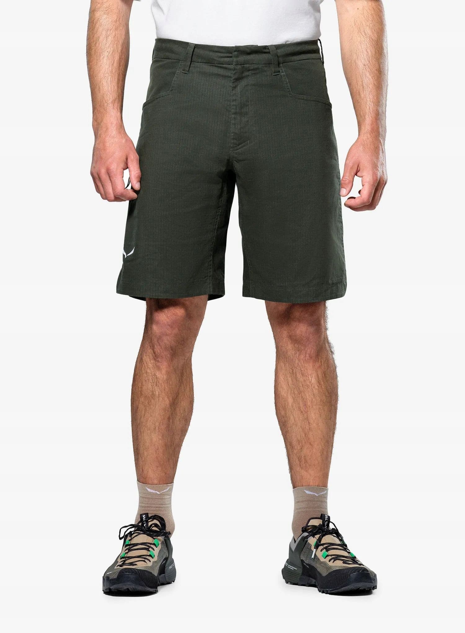 Salewa Agner Hemp Ripstop Shorts - spodenki wspinaczkowe, rozmiar XL
