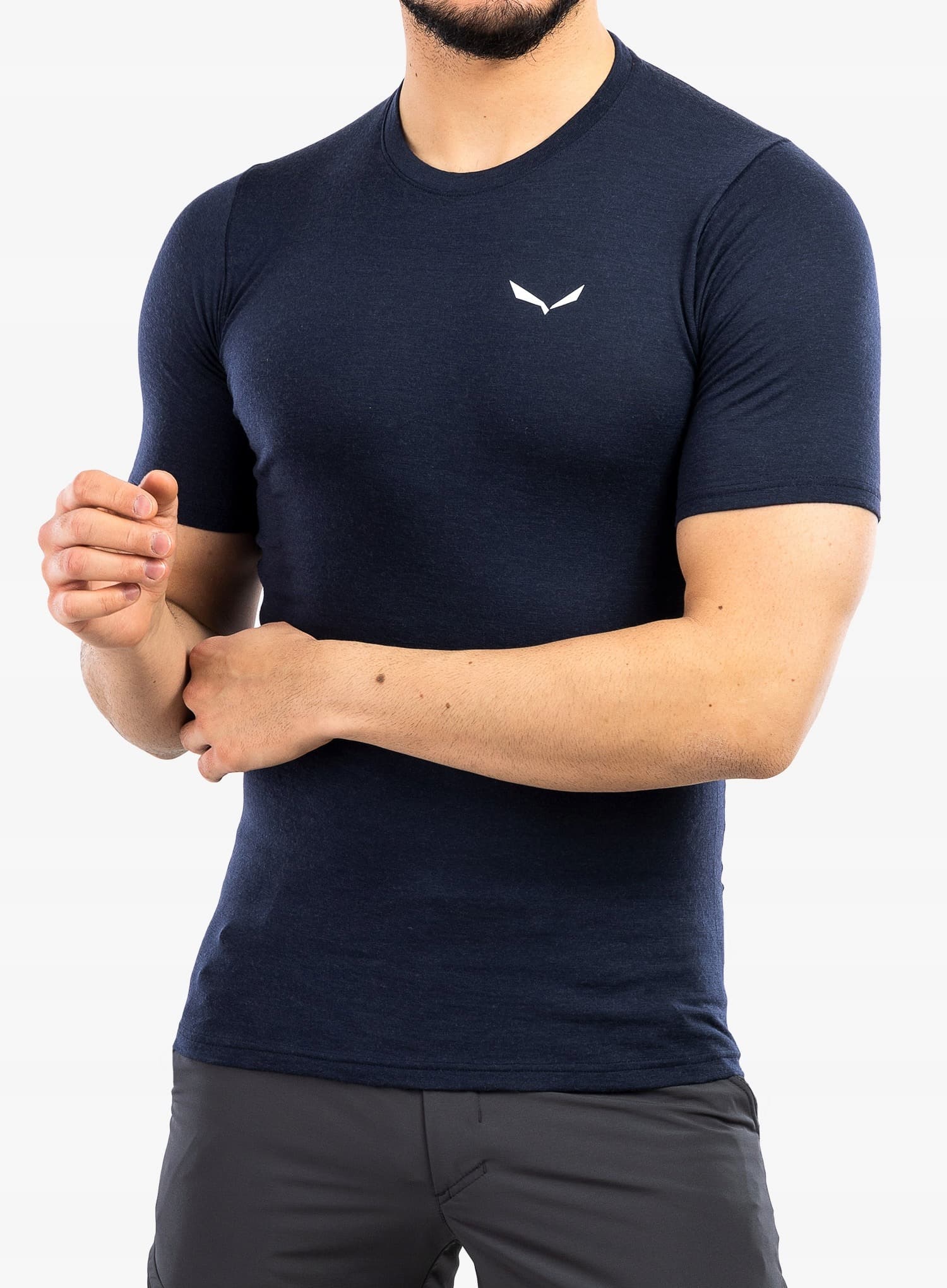 Salewa Cristallo Warm Amr T-Shirt damska koszulka termoaktywna - black out, rozmiar M