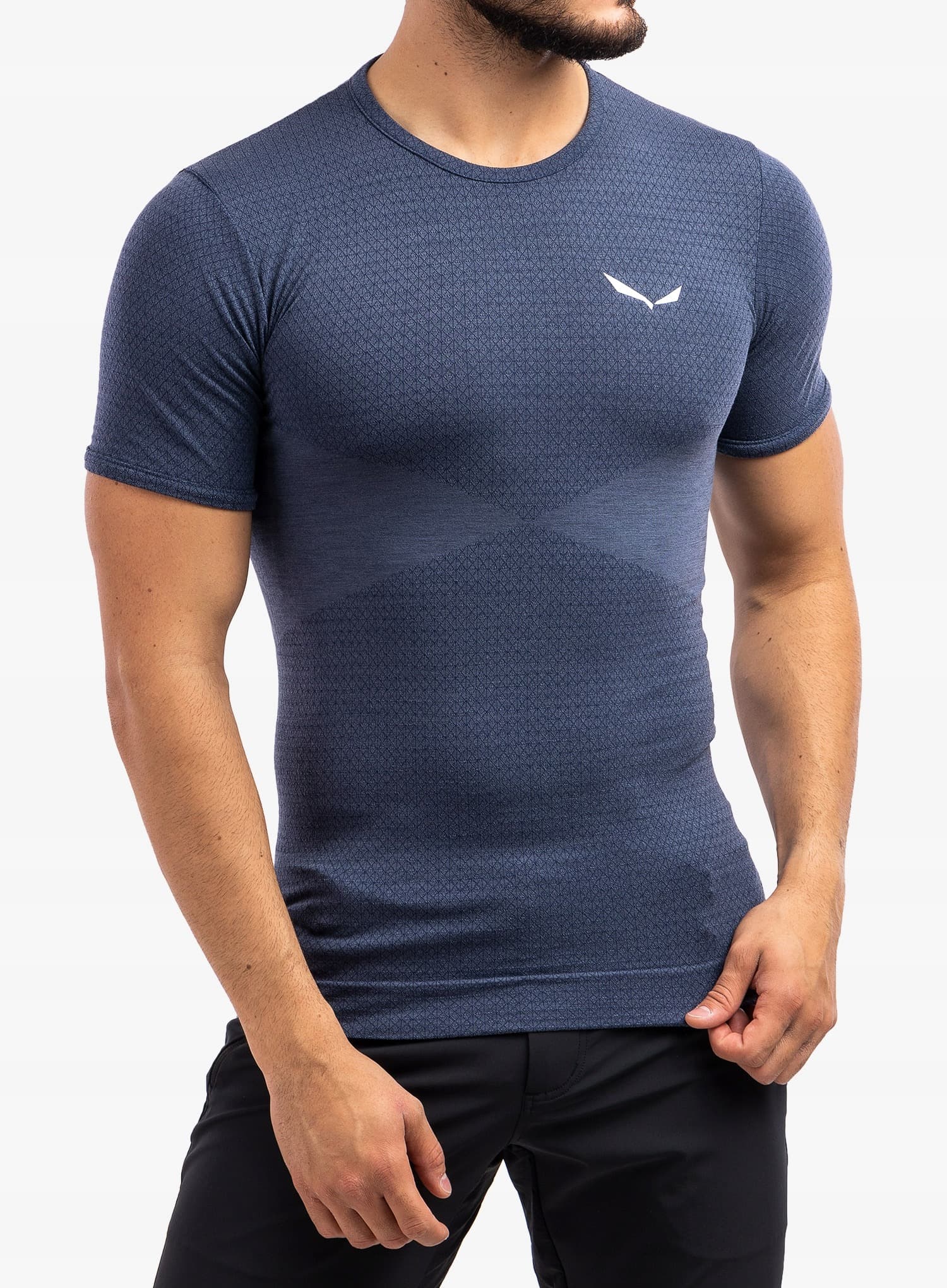 Salewa Zebru Medium Warm Amr T-Shirt - koszulka męska, onyx, rozmiar