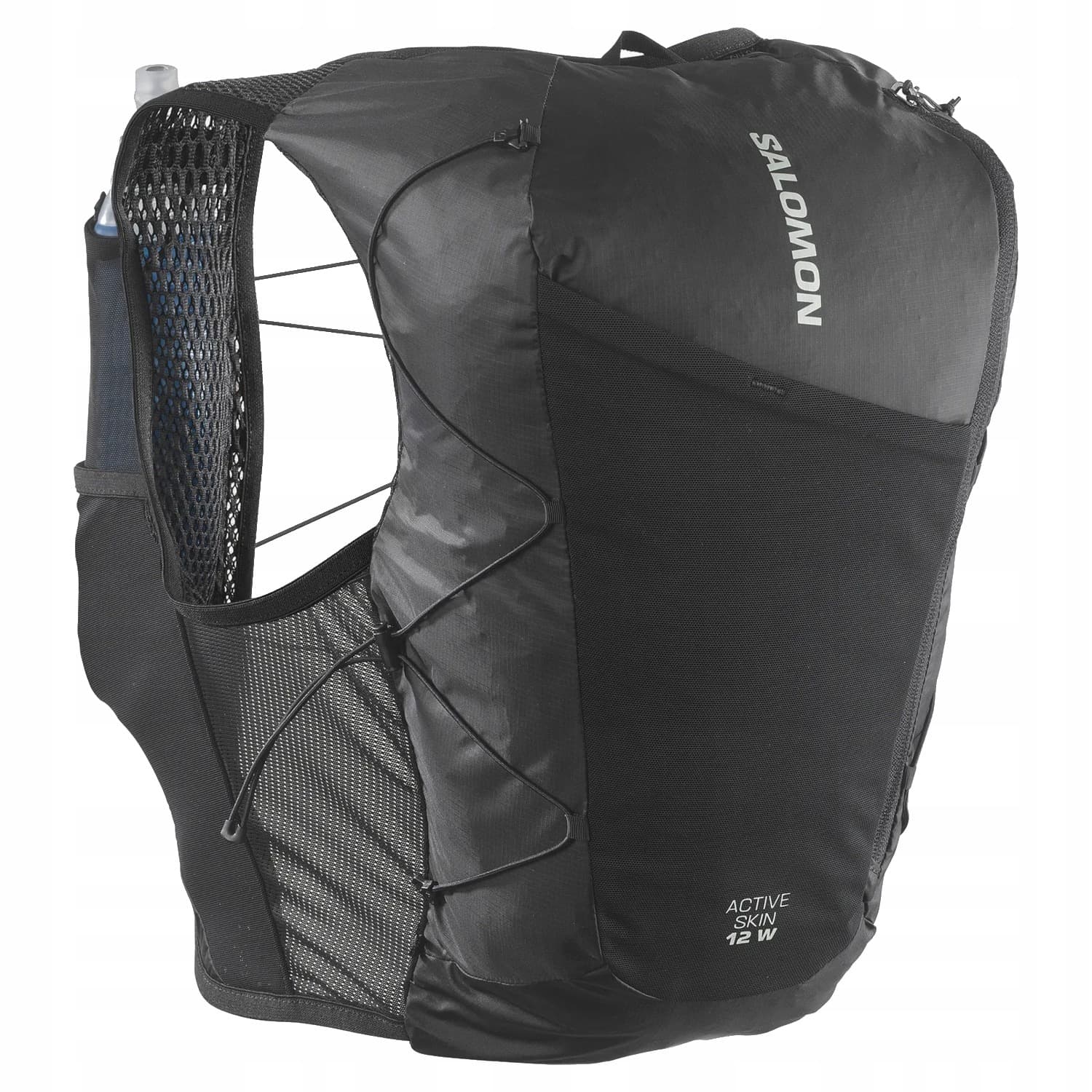 Salomon Active Skin 12 Set damska kamizelka do biegania - emerglow/black, rozmiar XS