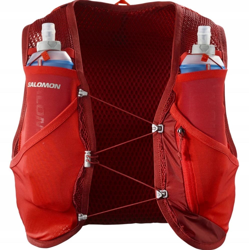 Salomon Sense Pro 6 Set Kamizelka do biegania - fiery red/black, rozmiar L