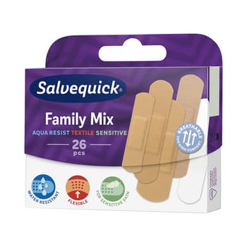 Salvequick Plastry uniwersalne 26 sztuk