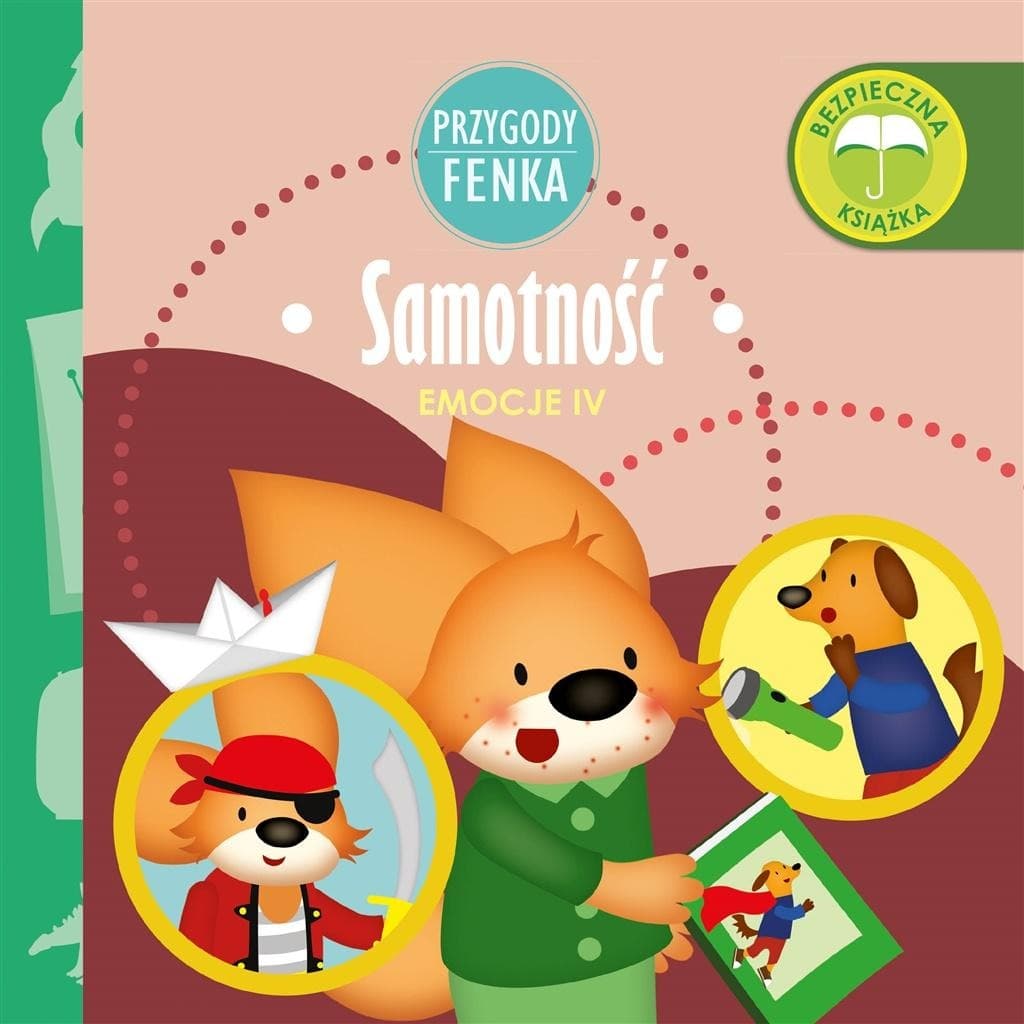 Samotność Emocje Przygody Fenka książka dla dzieci