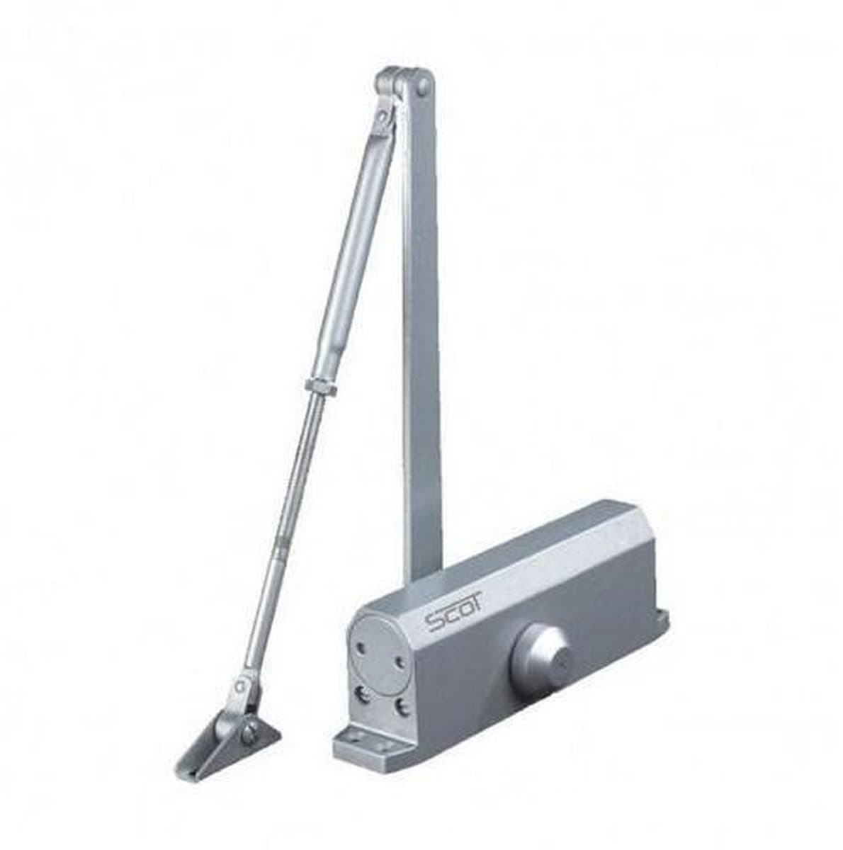 Samozamykacz SCOT DC-20 srebrny do drzwi 60-85 kg 1050 mm