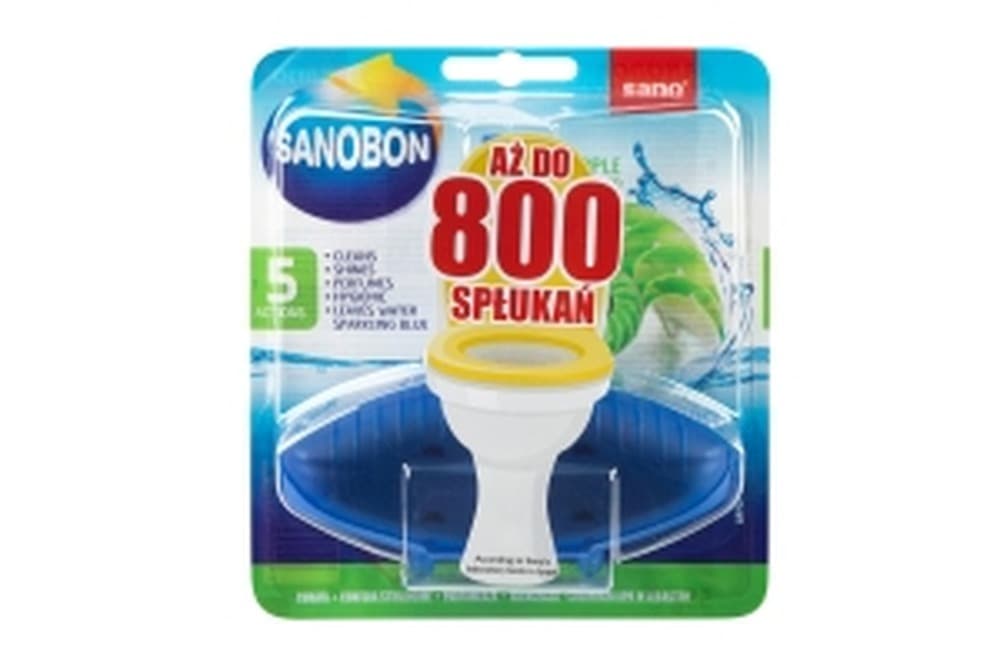 Sano Koszyk do WC 5w1 Apple 55g