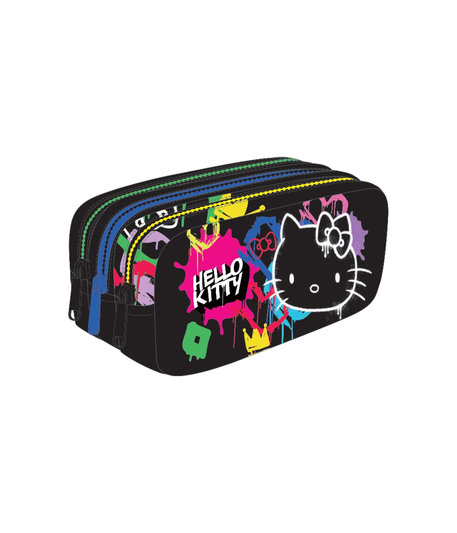 Saszetka Hello Kitty Primus Black Neon