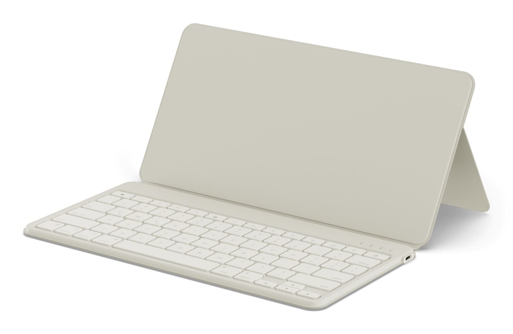 Satechi OntheGo QWERTY Angielski Bluetooth Piaskowy - Bezprzewodowa Klawiatura dla Urządzeń Apple