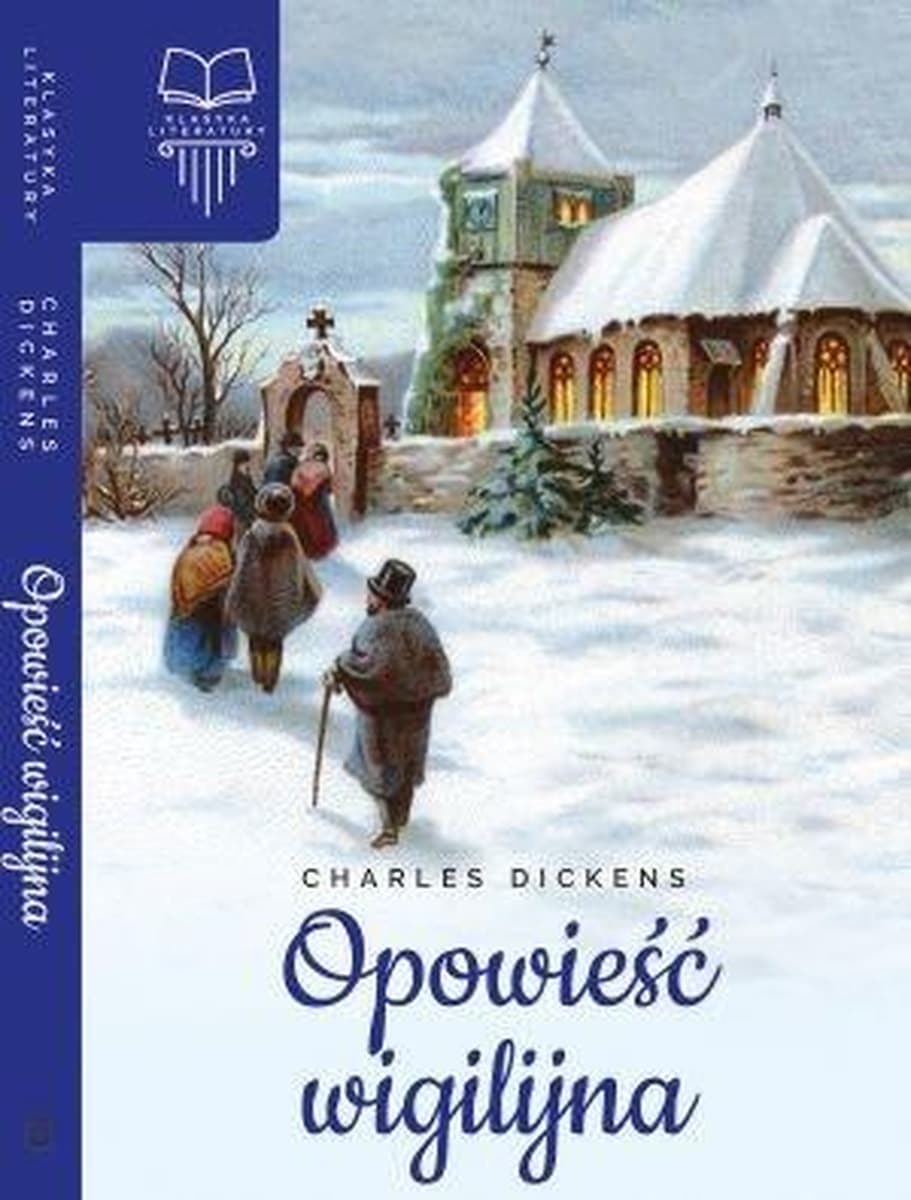 SBM Opowieść wigilijna - lektura dla młodzieży, wydanie ilustrowane