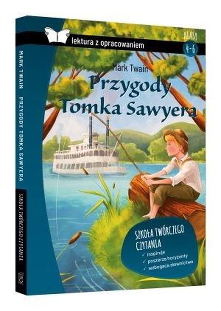 SBM Przygody Tomka Sawyera - lektura z opracowaniem dla szkoły podstawowej