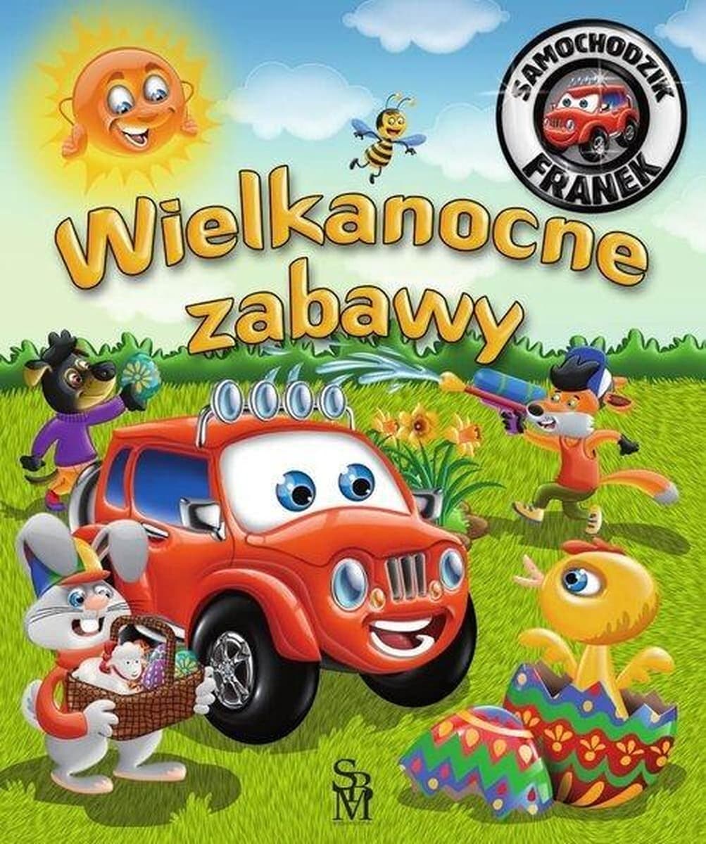 SBM Wielkanocne zabawy z Frankiem książka z quizami dla dzieci