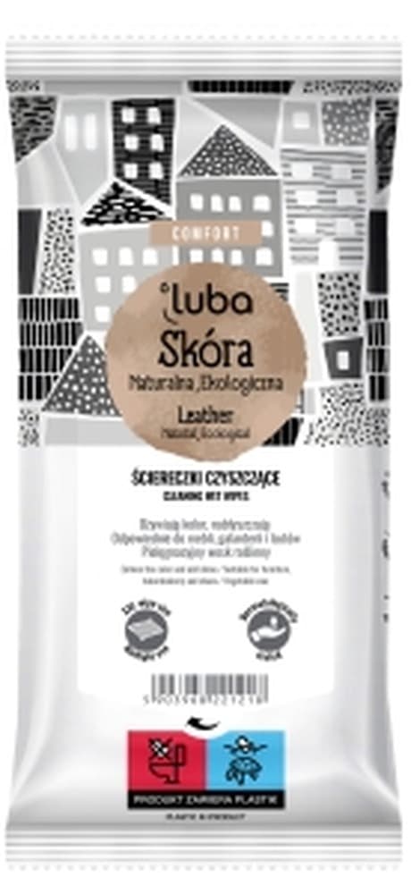 LUBA COMFORT Ściereczki nawilżane do skóry naturalnej i ekologicznej 32 sztuki