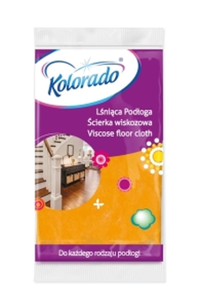 Ścierka podłogowa pomarańczowa Kolorado 50 x 60 cm