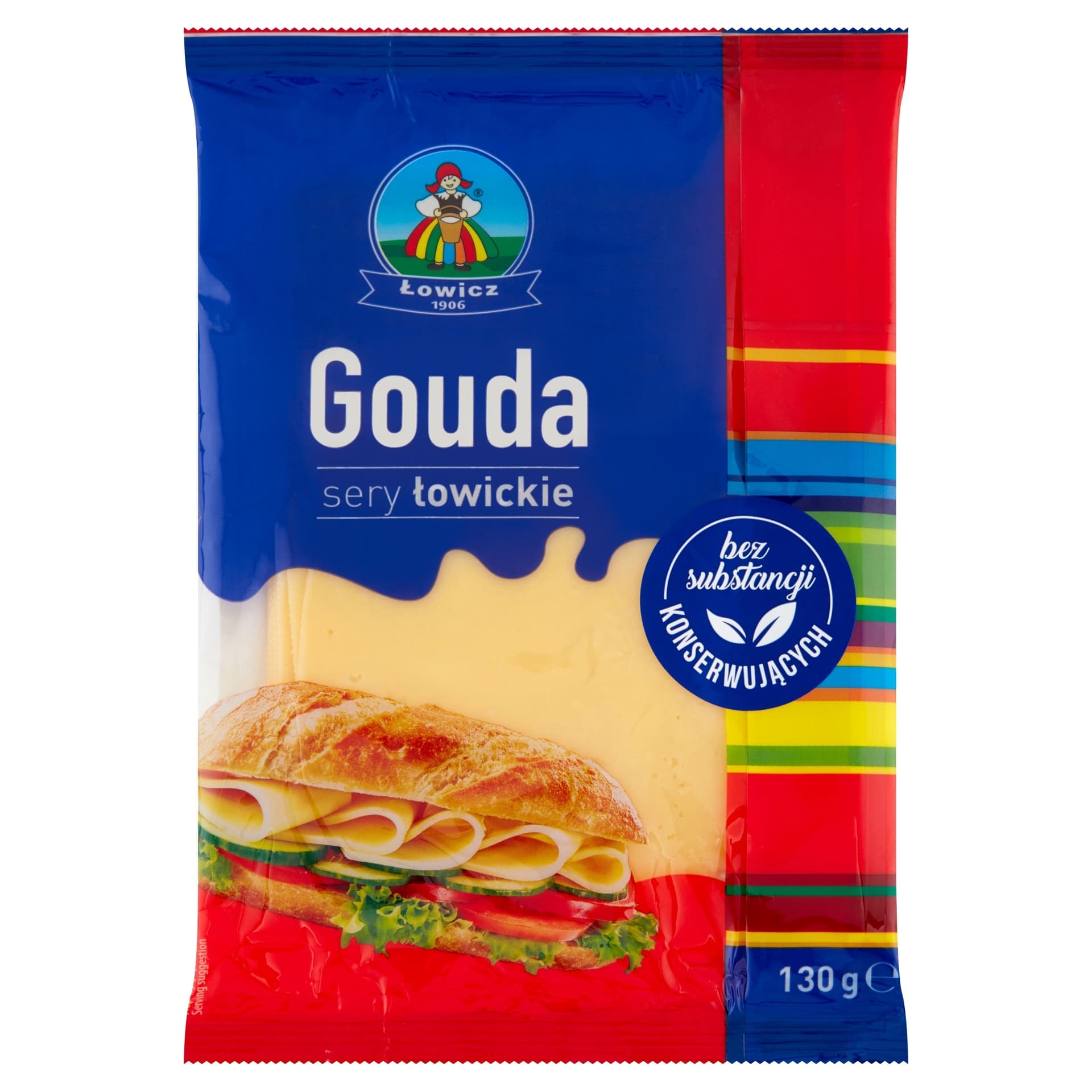 Ser gouda Łowicz blok ok.3kg Łowicz