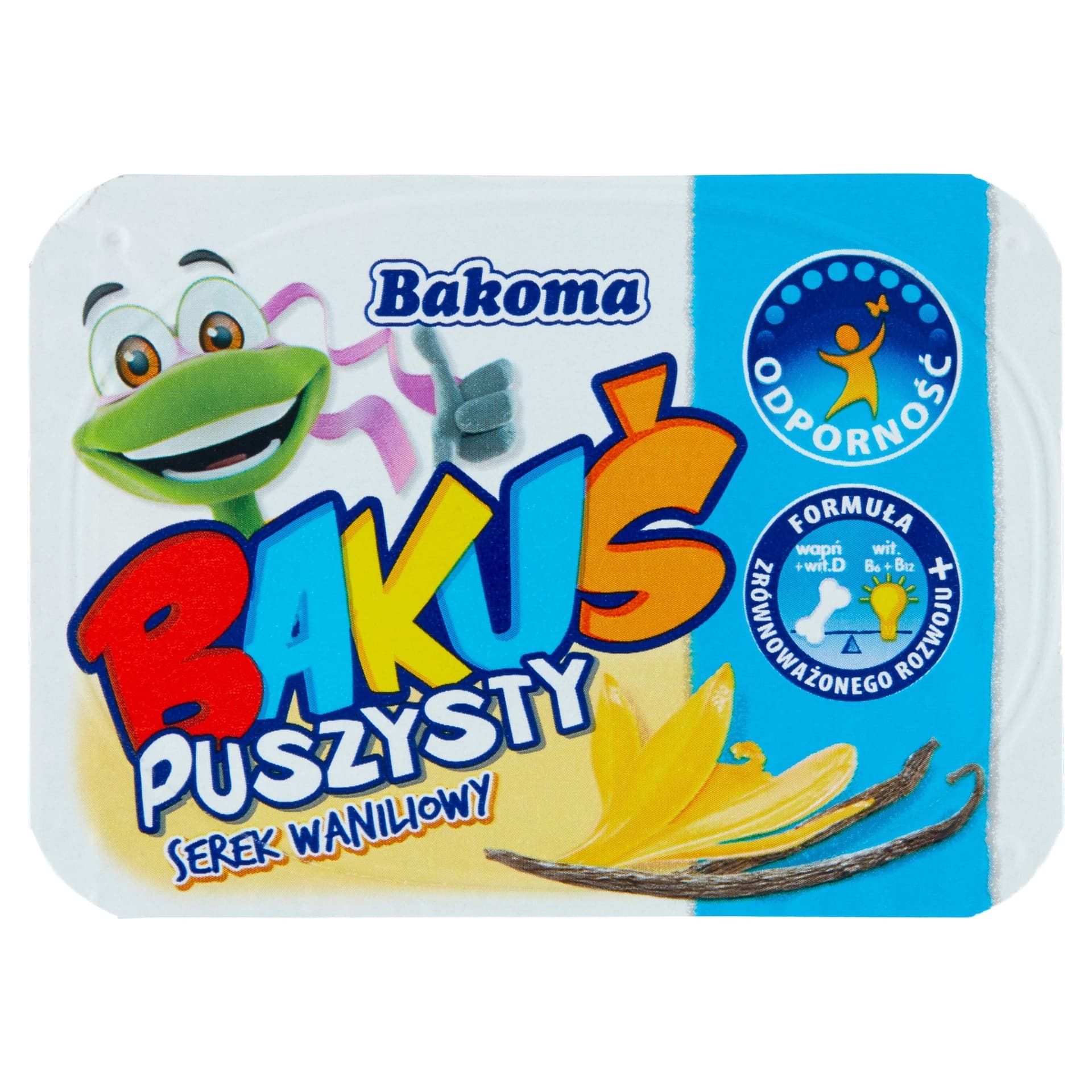 Serek kremowy Bakuś Waniliowy 125g