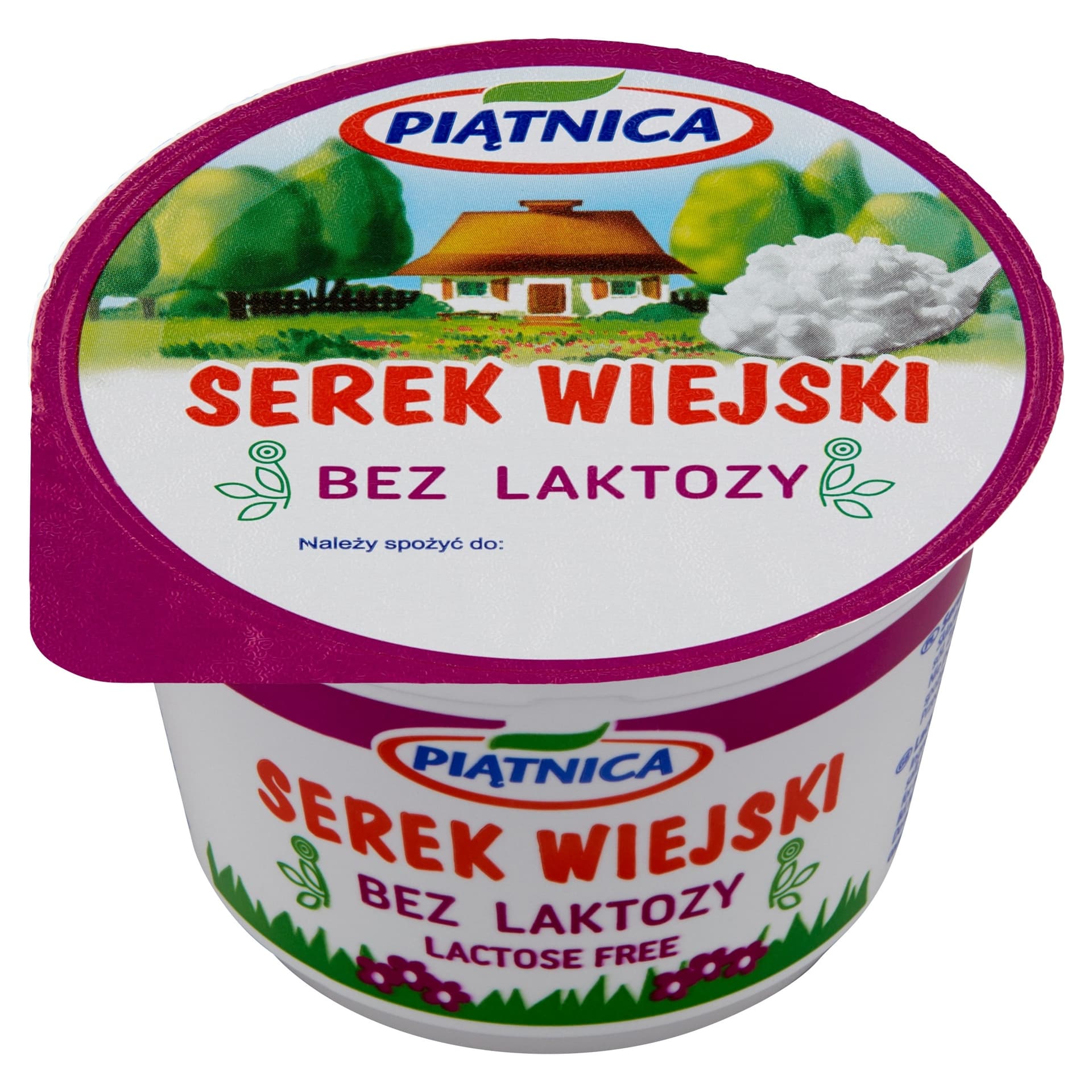 Serek wiejski bez laktozy 200g Piątnica