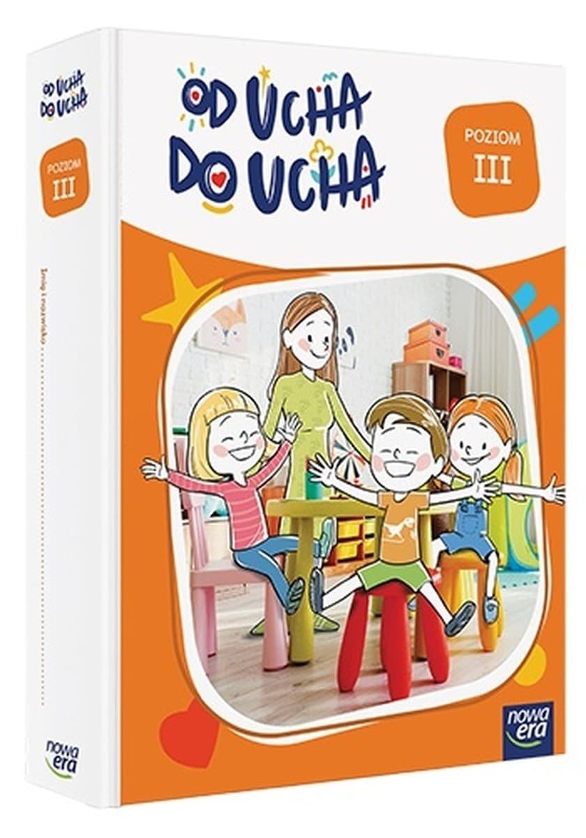 Seria 'Od Ucha Do Ucha' Poziom 3 Zestaw dla dziecka 5-latki