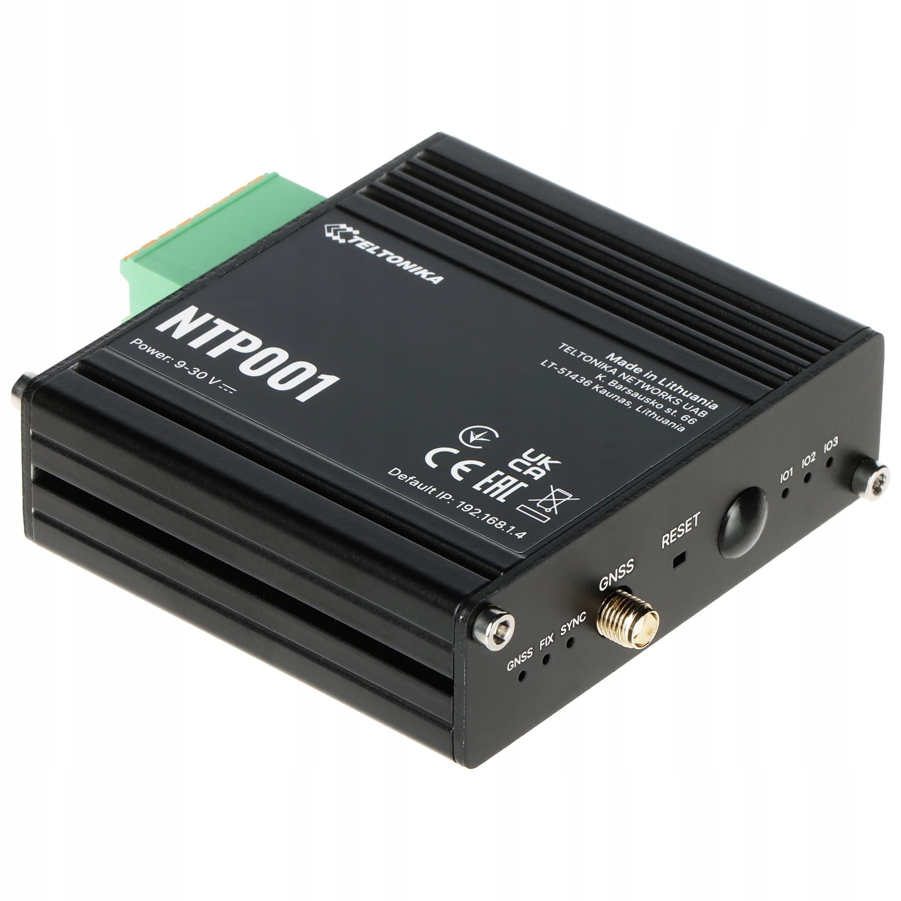 Serwer czasu NTP z GPS Teltonika NTP001