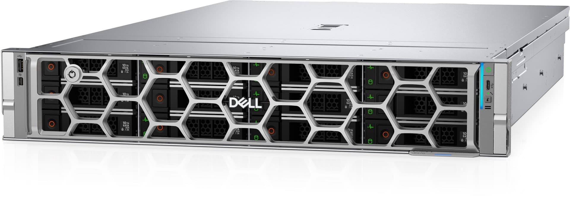 Serwer Dell PowerEdge R570 Intel Xeon 6517P 32GB RAM 2x960GB SSD 2x1100W Zasilacz