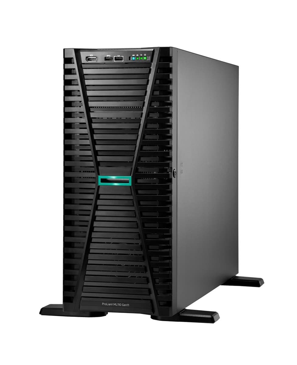 Serwer HPE ProLiant ML110 Gen11 Intel Xeon-B 3508U 8-Core 32GB RAM 4TB SATA 2x1000W