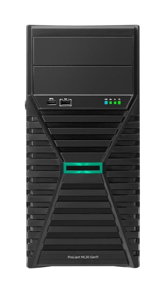 Serwer HPE ProLiant ML30 Gen11 Intel Xeon E-2434 Quad-Core 3.40GHz 32GB RAM 2x480GB SSD RAID 800W