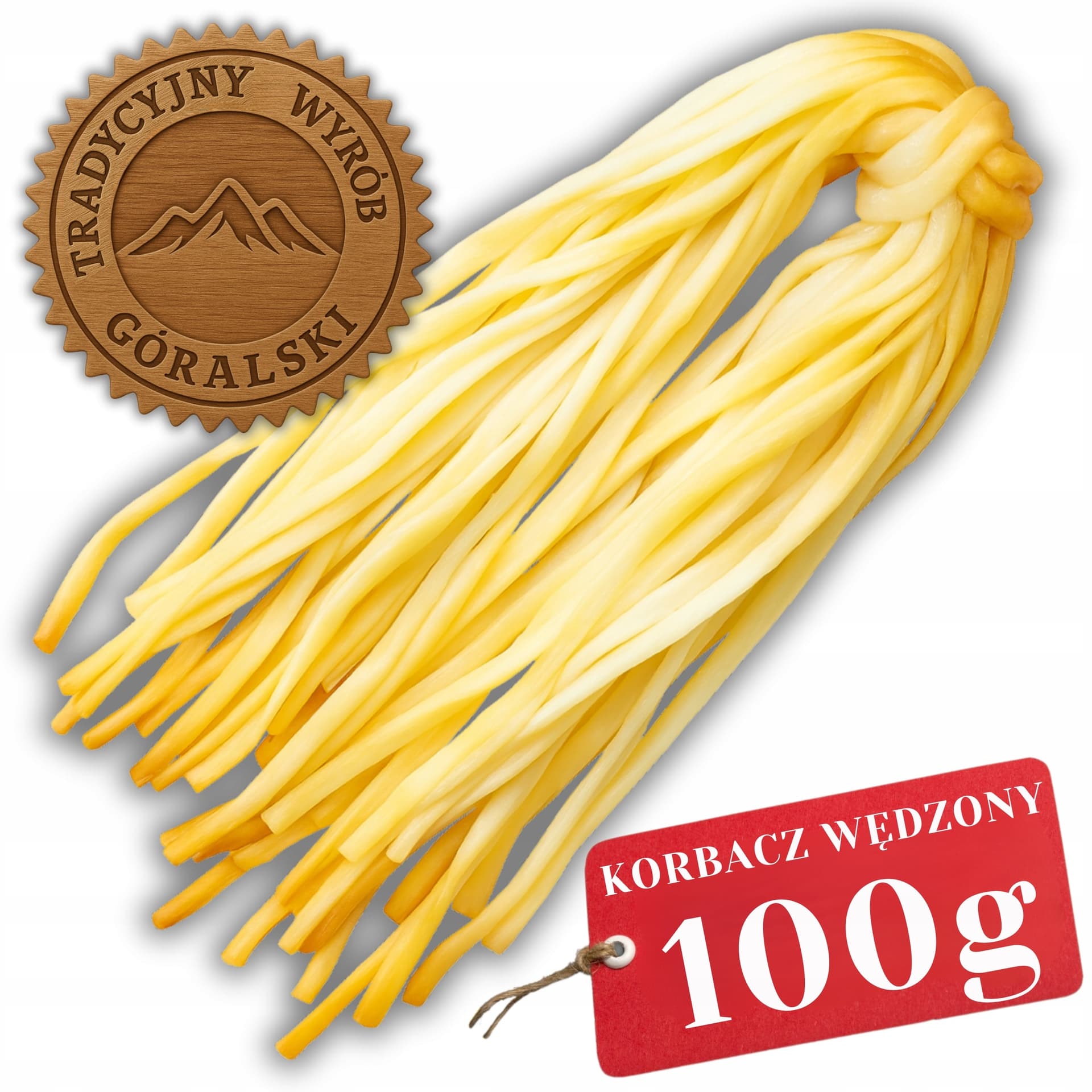 Sery z Zakopanego Korbacz mały wędzony 100g