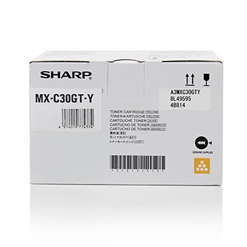 Kaseta z tonerem Sharp MXC30GTY oryginalny żółty