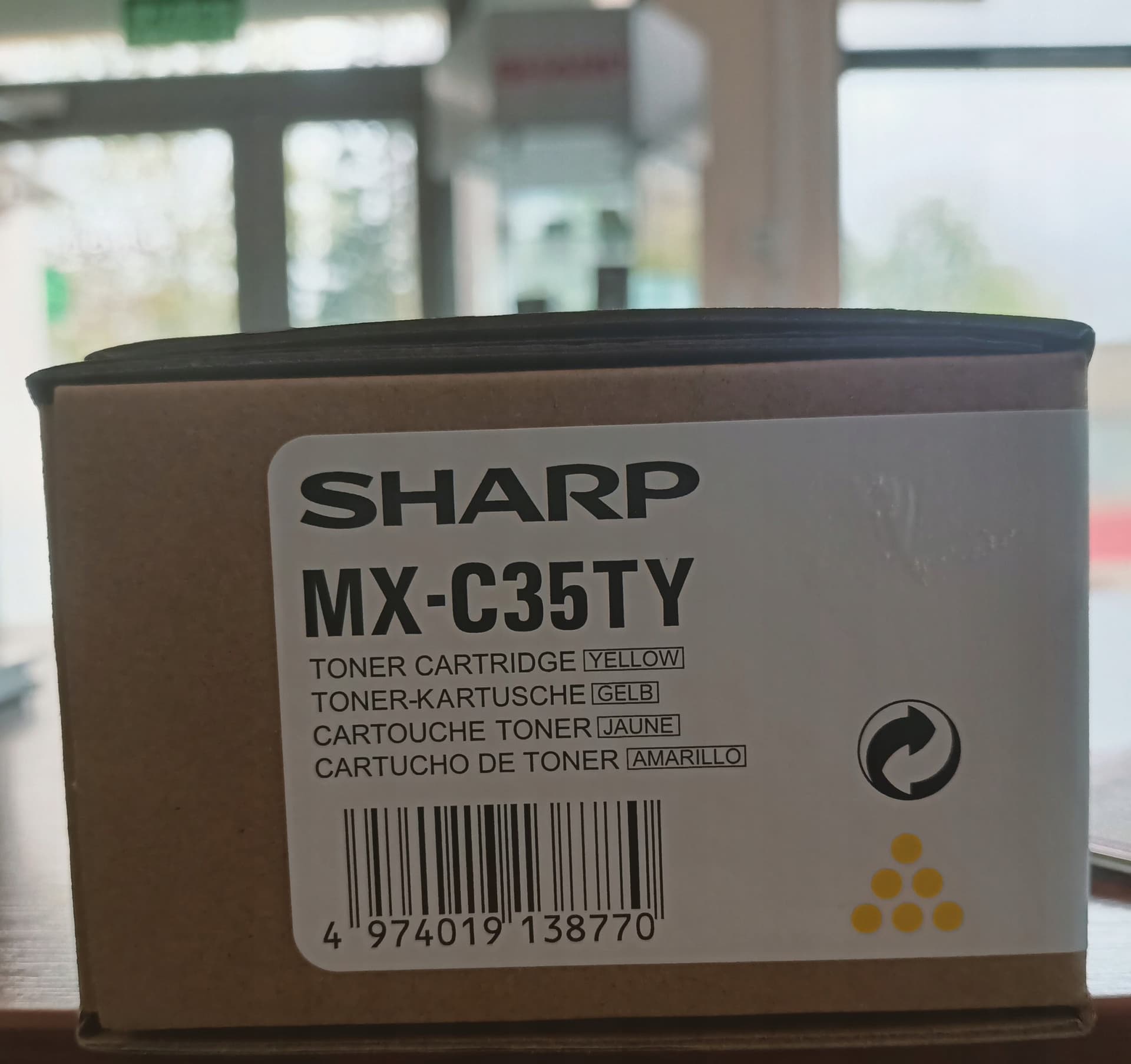 Sharp MXC35TY Żółty Toner A4