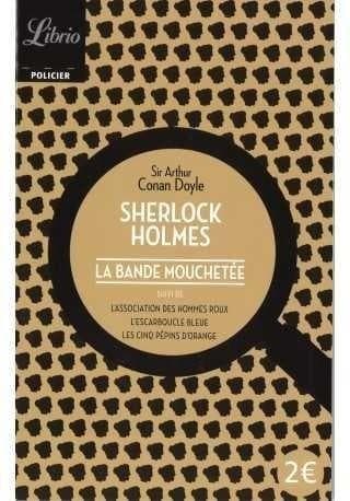 Sherlock Holmes Bande mouchetée - Arthur Conan Doyle książka po francusku 96 stron