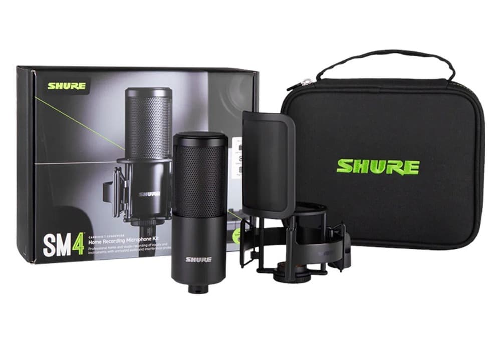 Shure SM4-K-KIT - Mikrofon pojemnościowy z akcesoriami