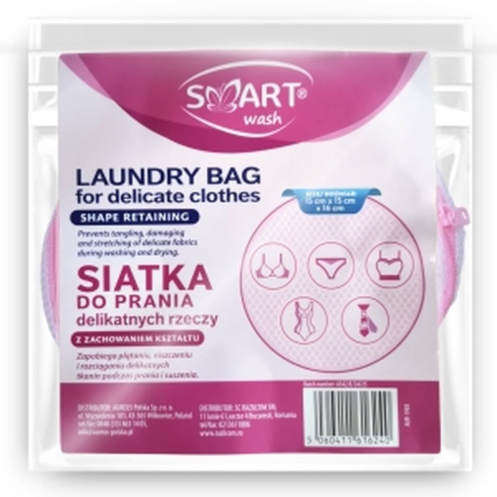 Smart Wash Siatka do prania delikatnych tkanin 15 x 15 x 16 cm