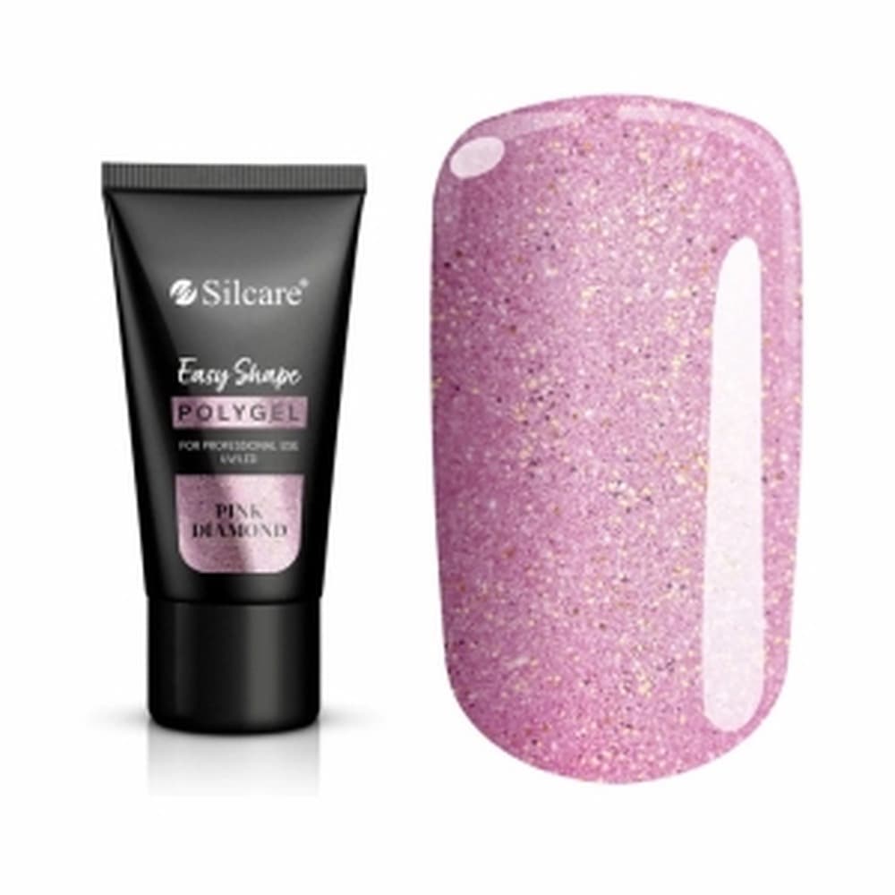 Silcare Polygel Żel do paznokci Pink Diamond