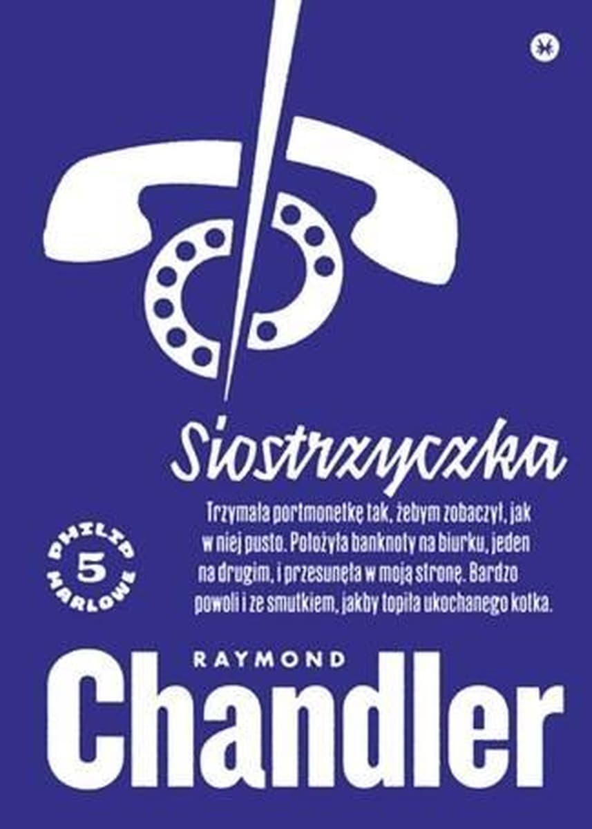 Siostrzyczka Raymond Chandler powieść kryminalna 320 stron