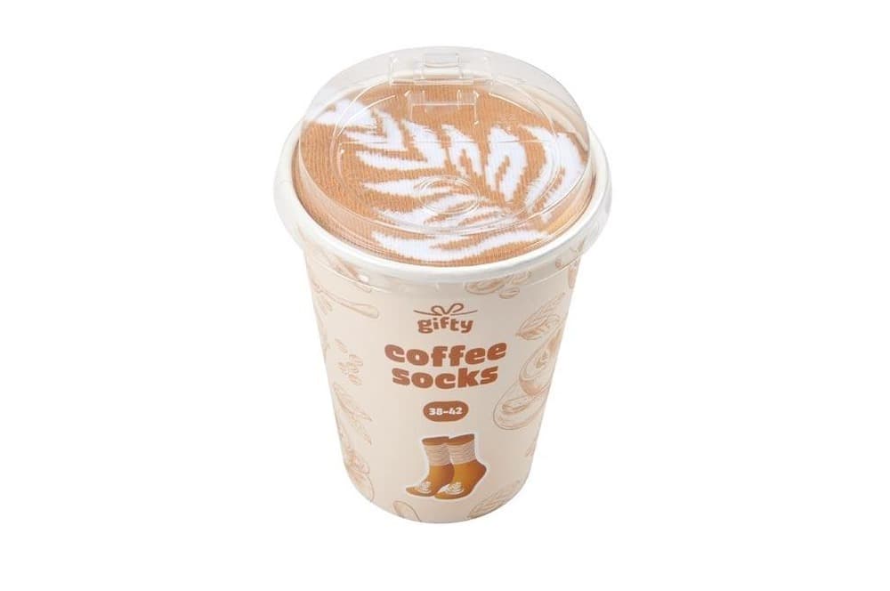 Skarpetki rozmiar 38-42 - coffee latte