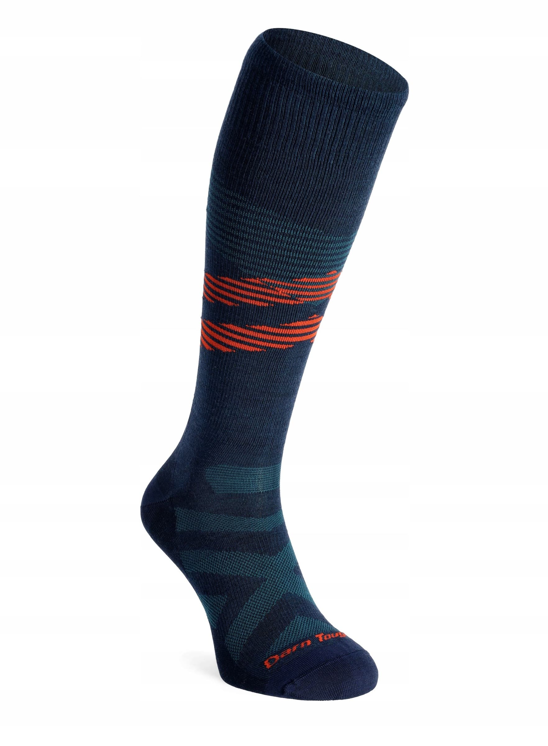 Skarpety narciarskie Darn Tough Solstice OTC Lightweight - charcoal, rozmiar M