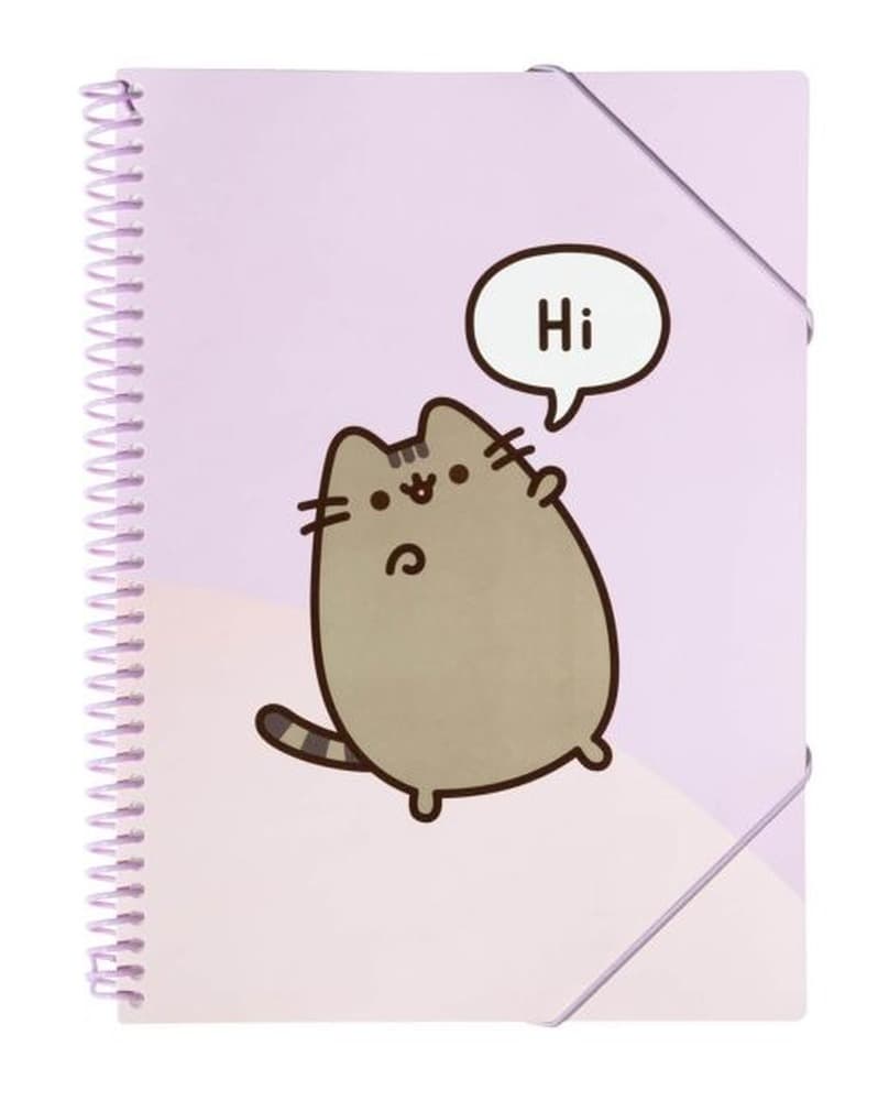 Skoroszyt Pusheen A4 30 kartek z gumką