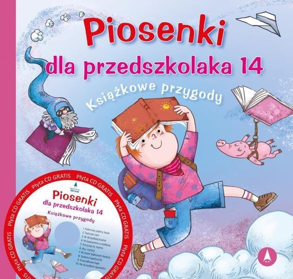 Skrzat - Piosenki dla przedszkolaka 14: Książkowe przygody - CD z piosenkami dla dzieci