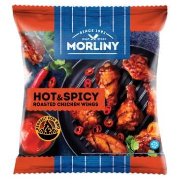 Skrzydełka z kurczaka hot&spicy mrożone 600 g