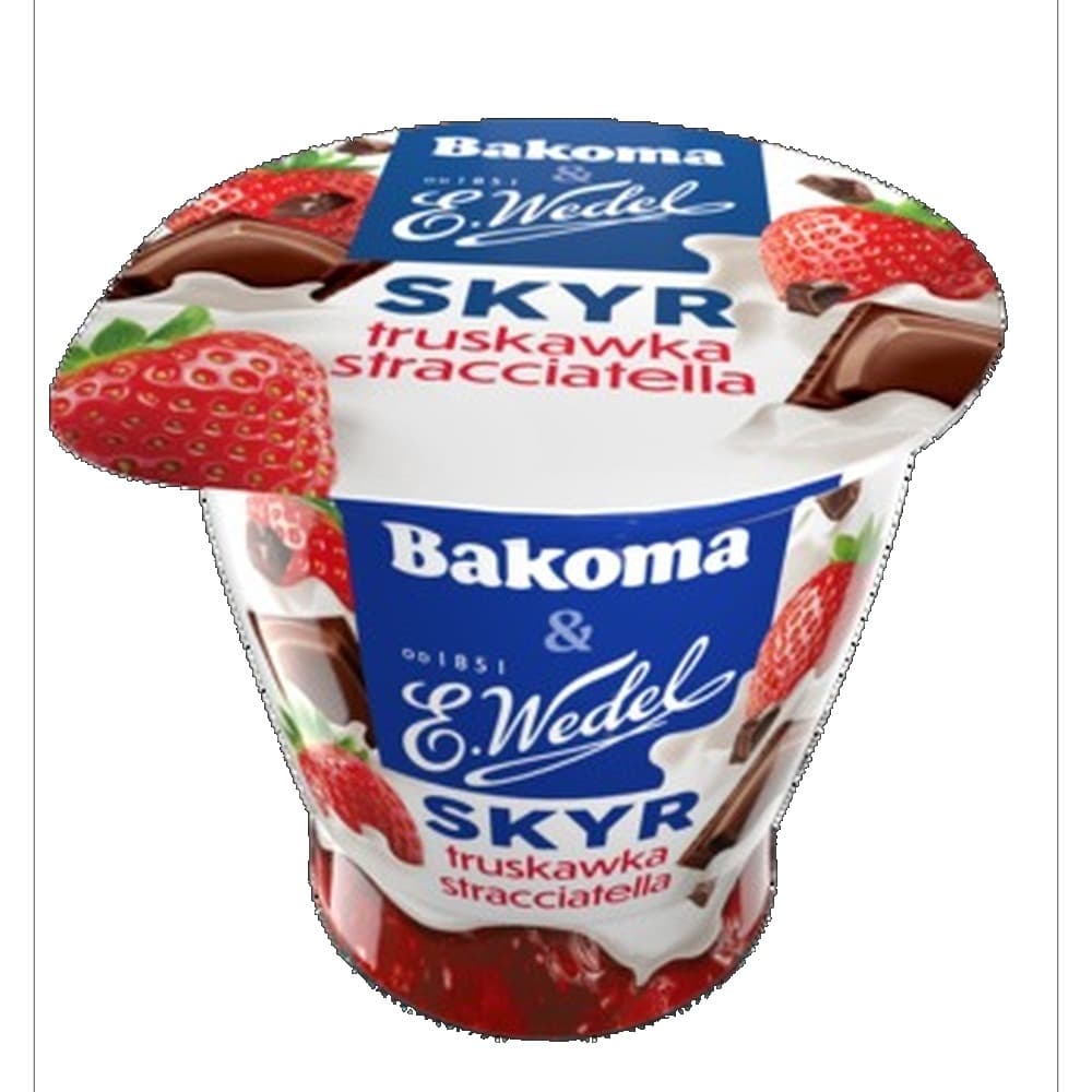 Skyr Bakoma Wedel truskawka straciatella 150 g