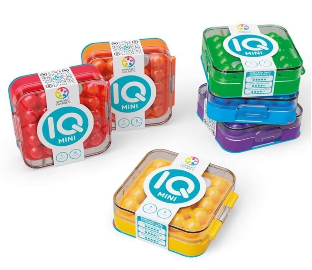 Smart Games IQ Mini - Gra Logiczna dla Dzieci i Dorosłych