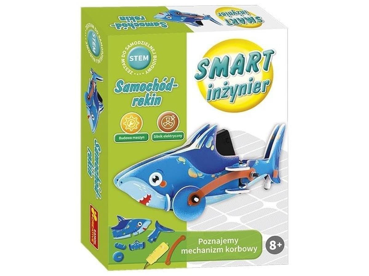 Smart Inżynier - Samochód Rekin z Silnikiem do Składania