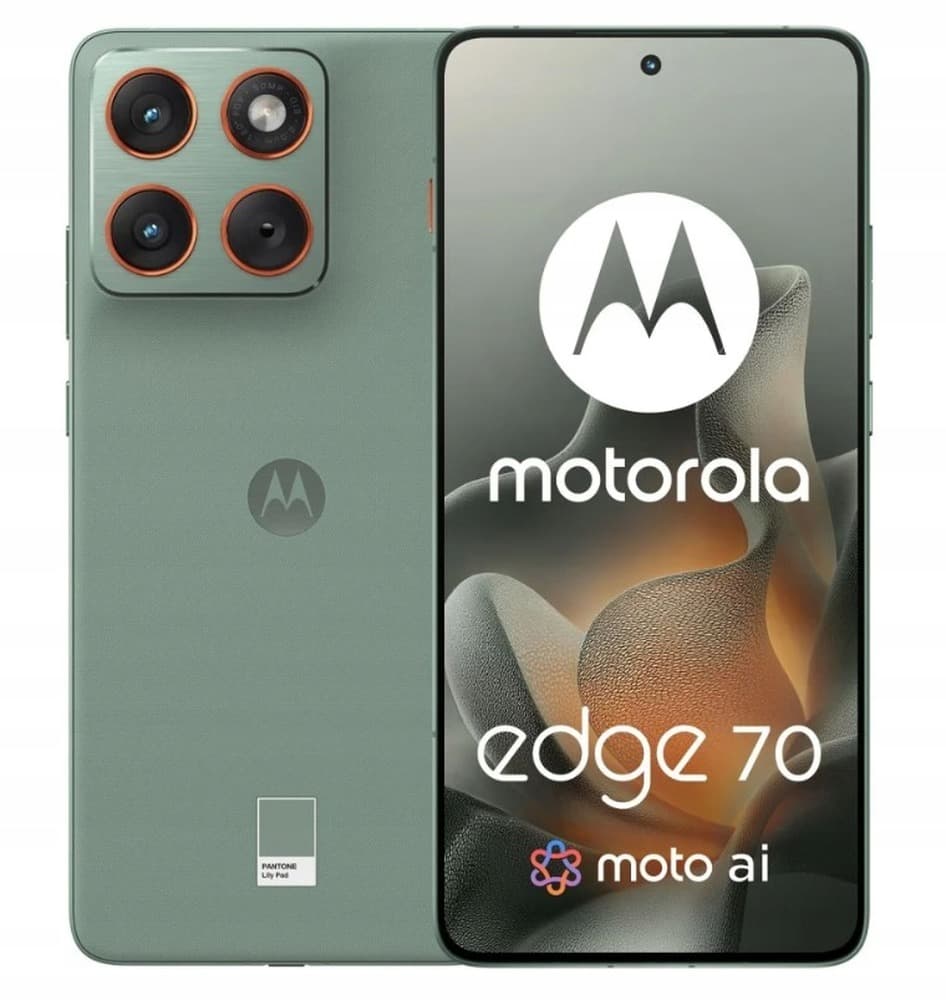 Smartfon Motorola Edge 70 12 GB RAM 512 GB pamięci Pantone Bronze Green