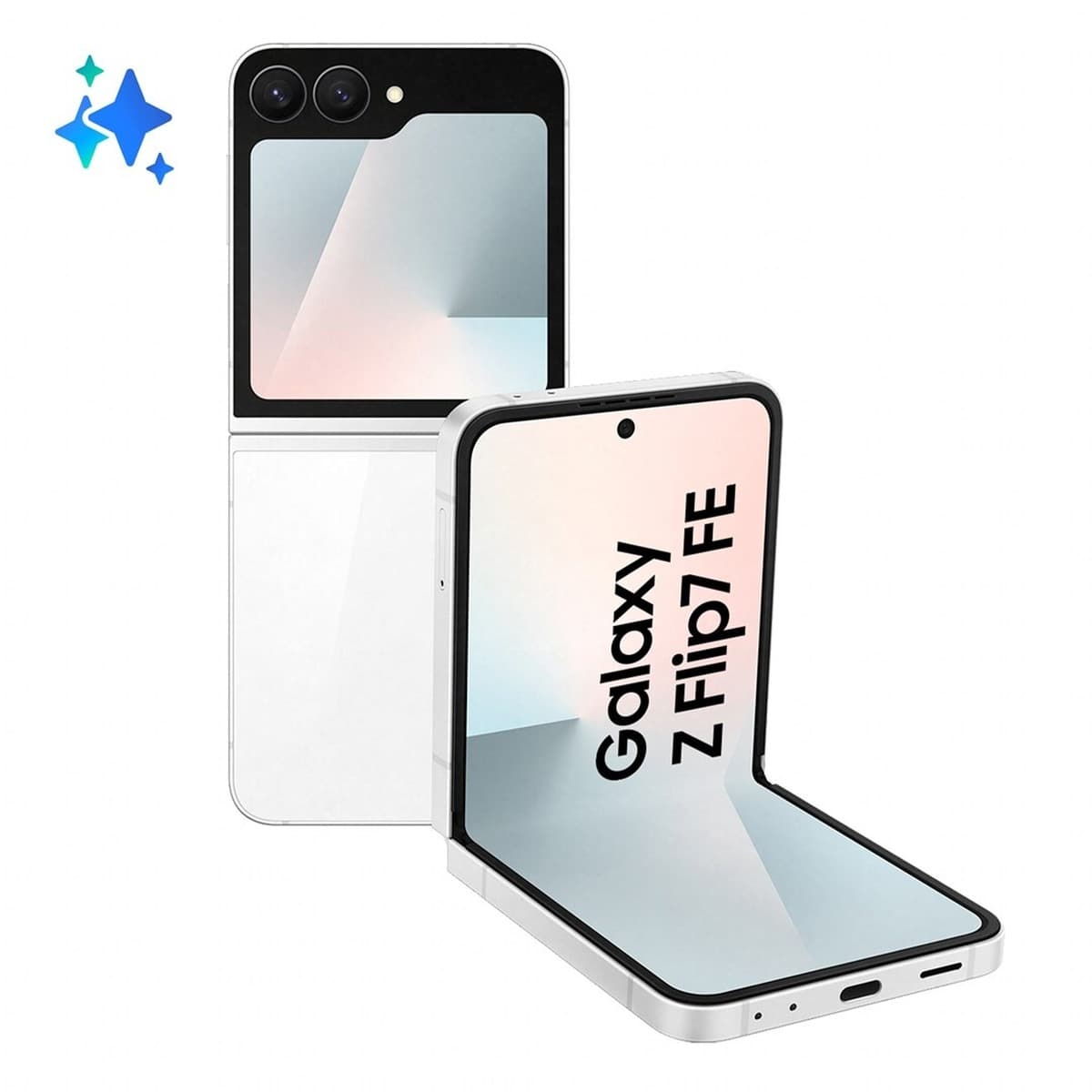 Smartfon Samsung Galaxy Z Flip7 FE 5G 8+256GB biały